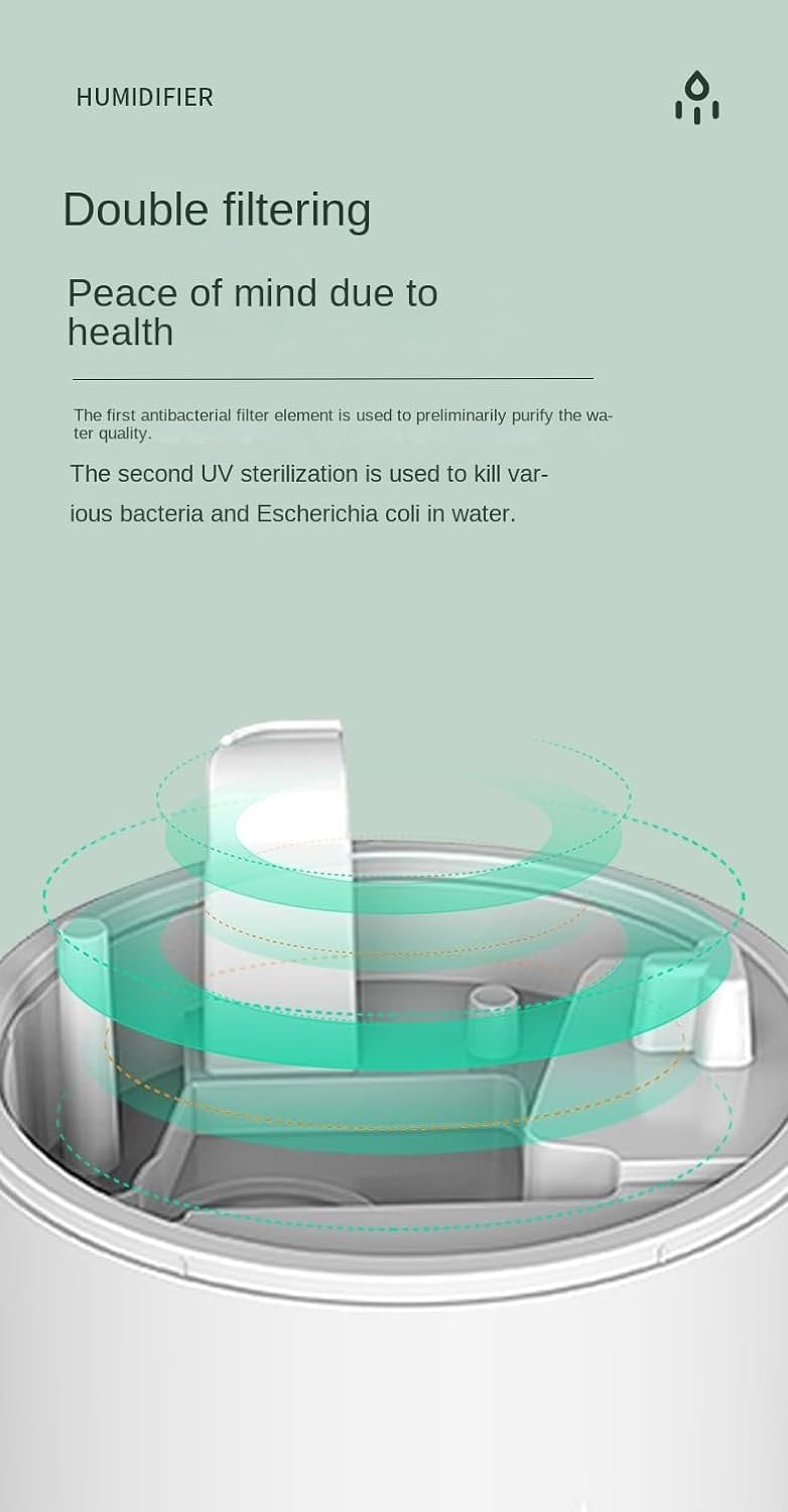 Anti-Gravity Water Drop Humidifier