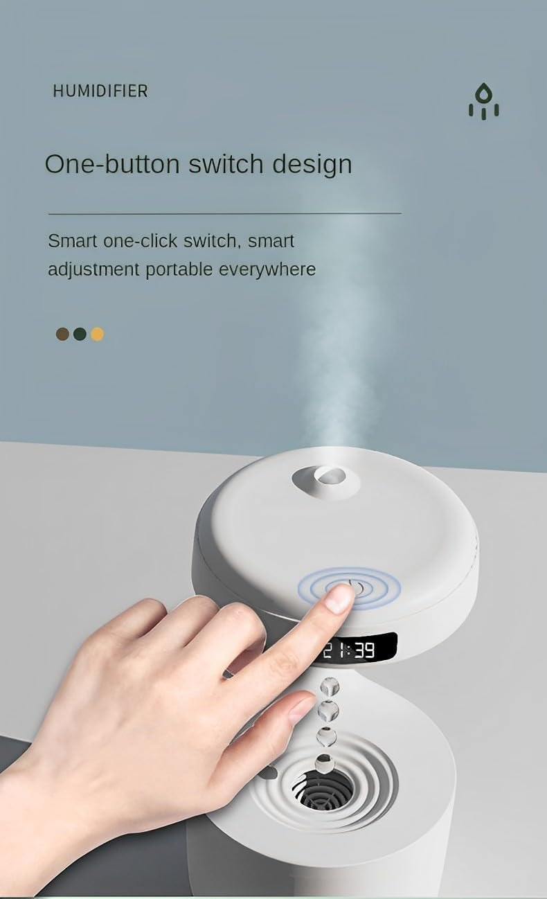 Anti-Gravity Water Drop Humidifier